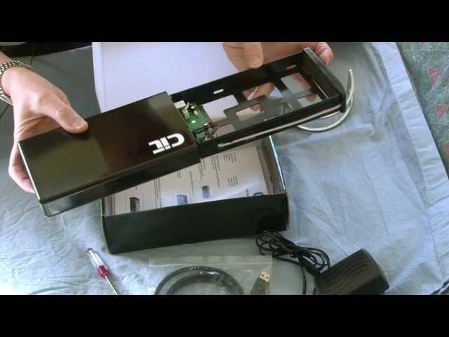 Unboxing the Cit 3.5" USB 3.0 external SATA hard drive enclosure