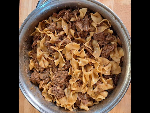 Amish Beef and Noodles