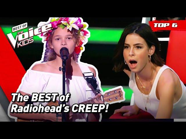 The BEST Blind Auditions of CREEP by Radiohead on The Voice Kids!  | Top 6