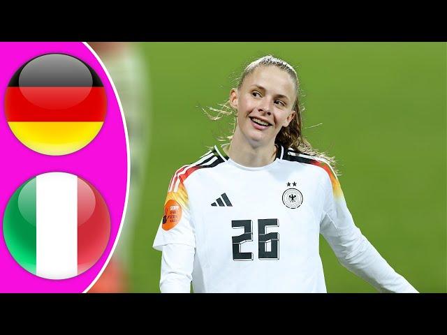 Women's International Friendly | Germany vs Italy Highlights 12.02.2024