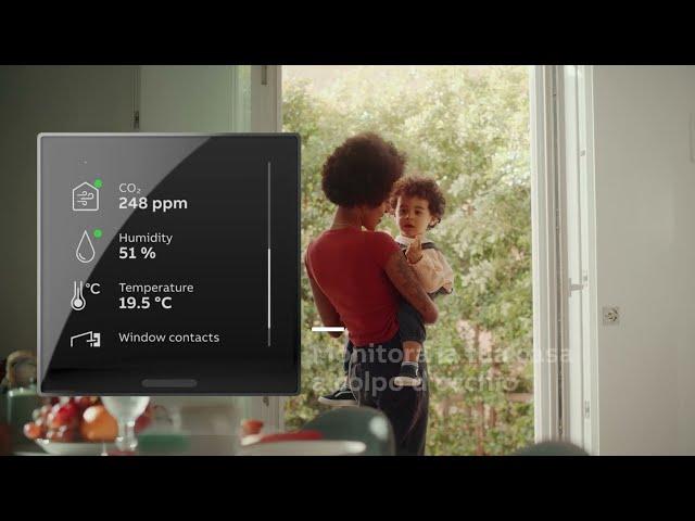 Room Touch 4" Display touch per gestire gli ambienti - Overview | ABB Electrification Italia