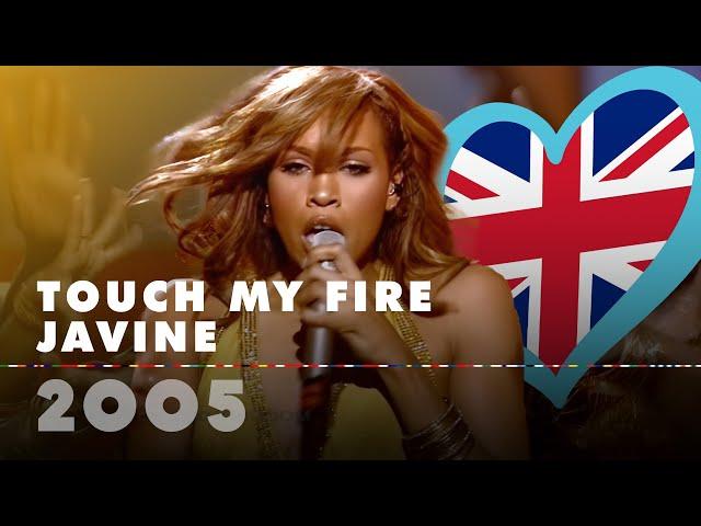 TOUCH MY FIRE - JAVINE (United Kingdom 2005 – Eurovision Song Contest HD)