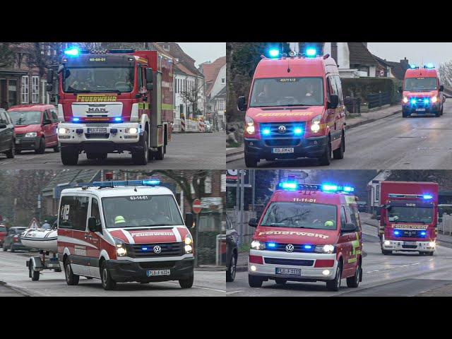 [Personensuche sorgt für Großeinsatz!] Einsatzfahrten Feuerwehren Kreis Plön & RD-Eck nach Preetz!