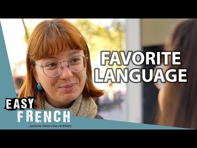 Paris, What is Your Favorite Language? | Easy French 217