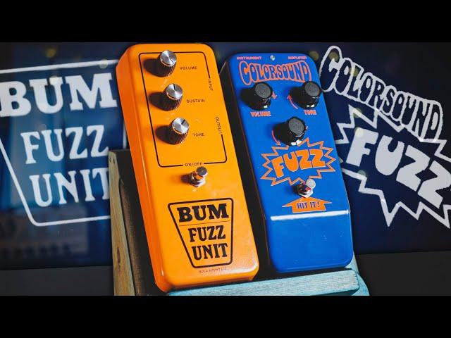 FORGOTTEN SOLA SOUND FUZZES! Macaris Colorsound Fuzz & BUM Fuzz Unit by D*A*M (Demo)