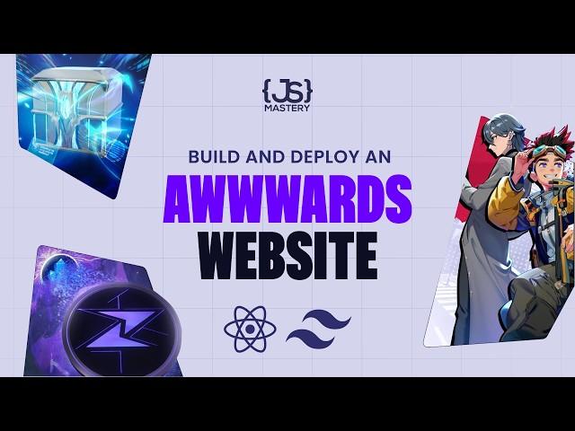 Build and Deploy an Awwwards Winning Website | React.js, Tailwind CSS, GSAP