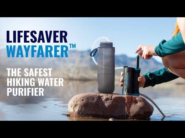 LifeSaver Wayfarer™ - Portable Water Purifier for Hiking, Travel and Camping