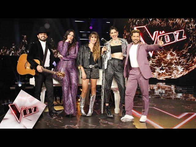 Yuridia, Joss Favela, HA-ASH y David Bisbal unen sus voces en La Voz 2022. | La Voz 2022