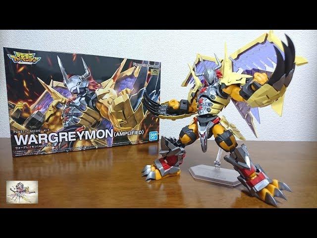 （大迫力のボリューム！オリジナルアレンジ＆ギミック！）Figure-rise Standard ウォーグレイモン(AMPLIFIED)　レビュー