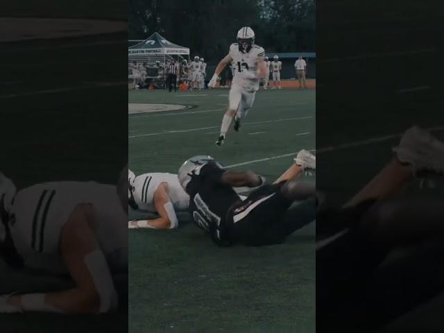 Ohio State Commit Jayden Bonsu destroys the halfback on this powerful hit! Buckeyes got a good one!