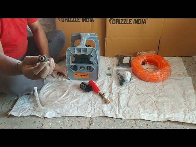 How To Assemble Portable Battery Sprayers || Drizzle India@4000 #7389588101 #7389079481 #pump