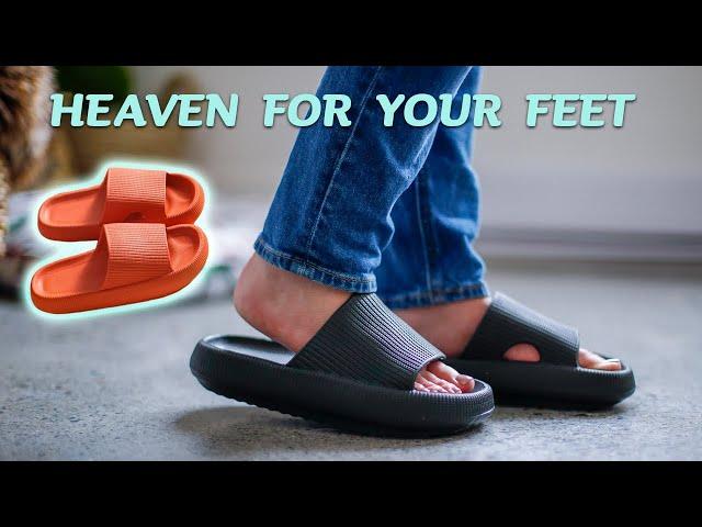 A Step Into Foot Heaven - Pillow Slides