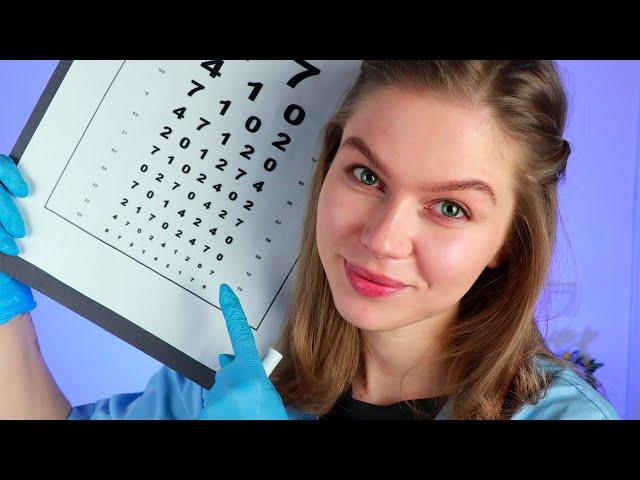 ASMR Unprofessional Cranial Nerve Exam.  Medical RP, Personal Attention