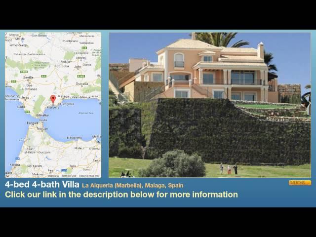 4-bed 4-bath Villa for Sale in La Alqueria (Marbella), Malaga, Spain