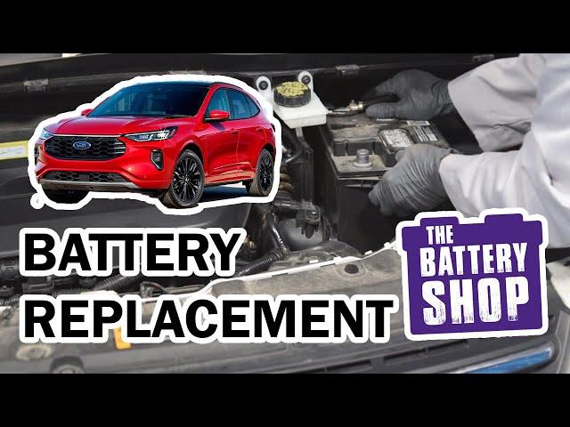 Ford Escape (2013-2019) - New Battery Install