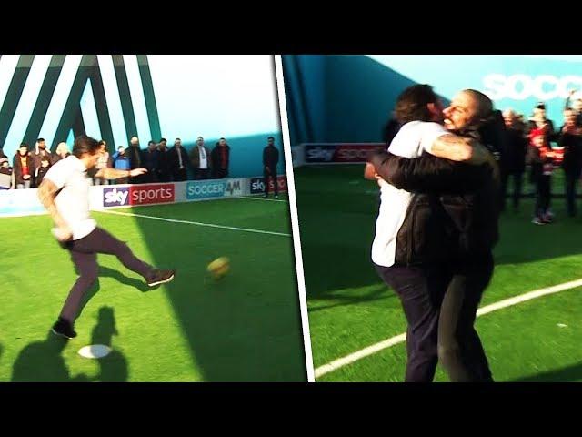 Ant Middleton's Roberto Carlos-esque Free-Kick | Soccer AM Pro AM