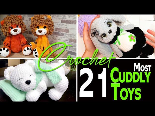 Crochet   The Most Cuddly Amigurumi Toys  | Collection with Tutorials | @anea_design_studio