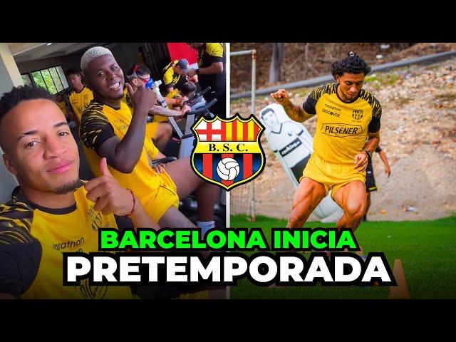 Barcelona SC inicia su pretemporada con NOVEDADES