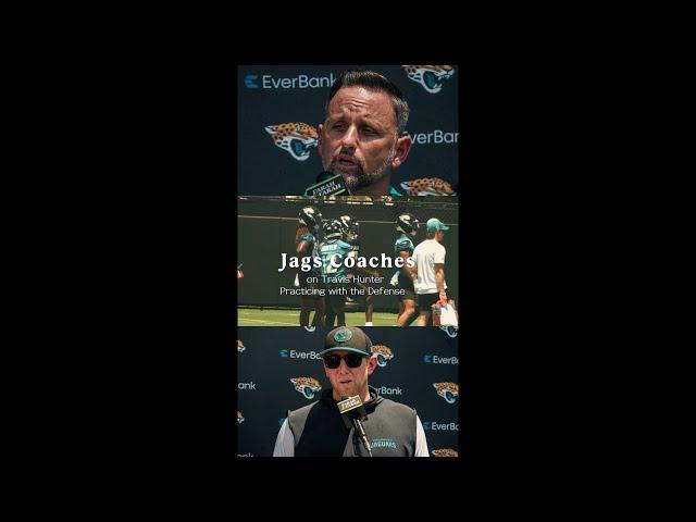 Jaguars head coaches talk about Travis Hunter's work on defense