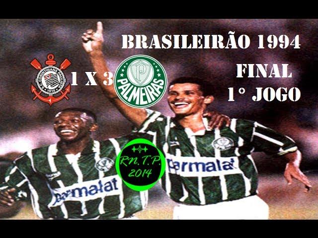 Corinthians 1 x 3 Palmeiras - Campeonato Brasileiro 1994|1ª Final| - Gols