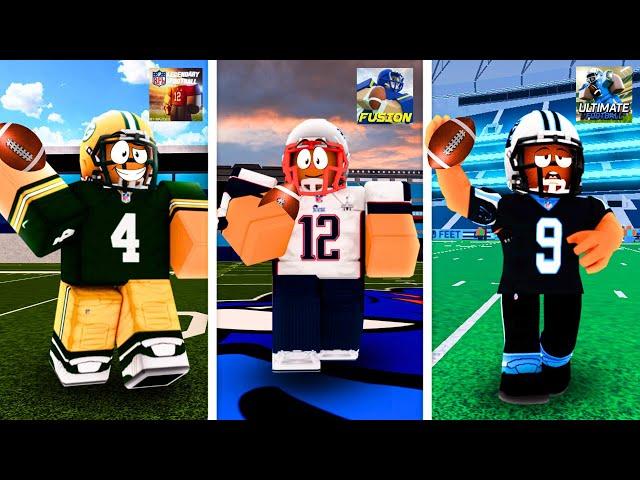 GETTING A TOUCHDOWN IN EVERY ROBLOX FOOTBALL GAME!