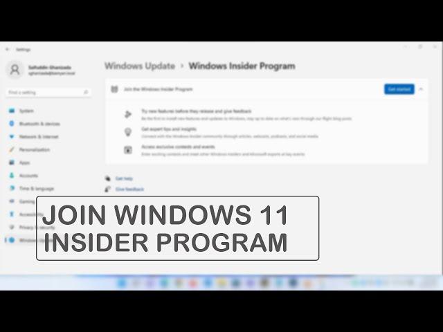 How to Join Windows insider program in 2022?