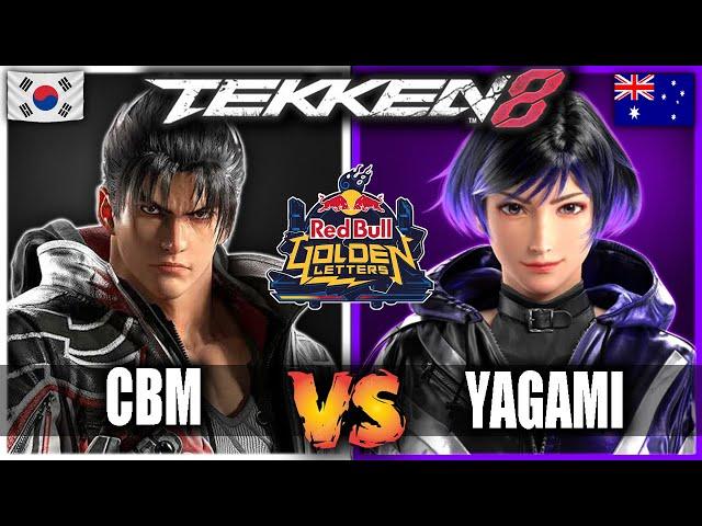 CBM vs Yagami (JIN vs REINA) - Tekken 8 Redbull Golden Letters 2024