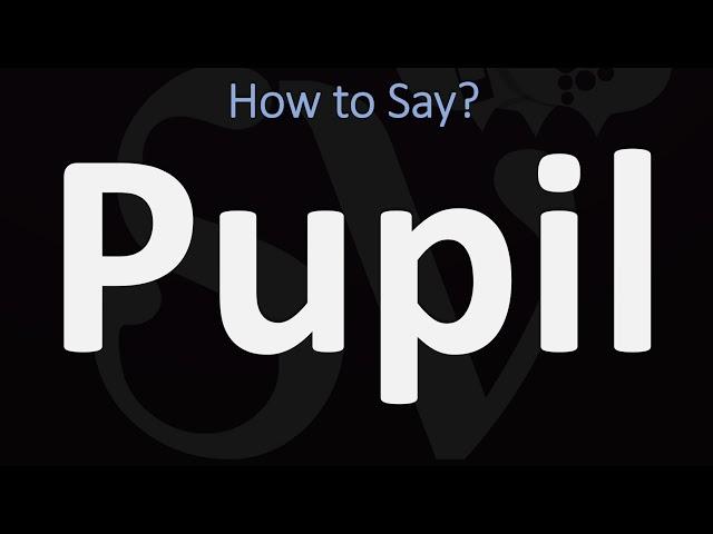 How to Pronounce Pupil? (CORRECTLY)