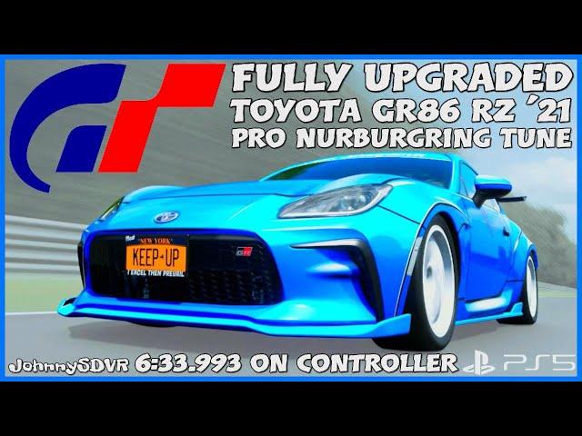 Gran Turismo 7 - Toyota GR86 RZ '21 Pro Tune | Nurburgring Original Engine Setup | GT7 1.54 physics