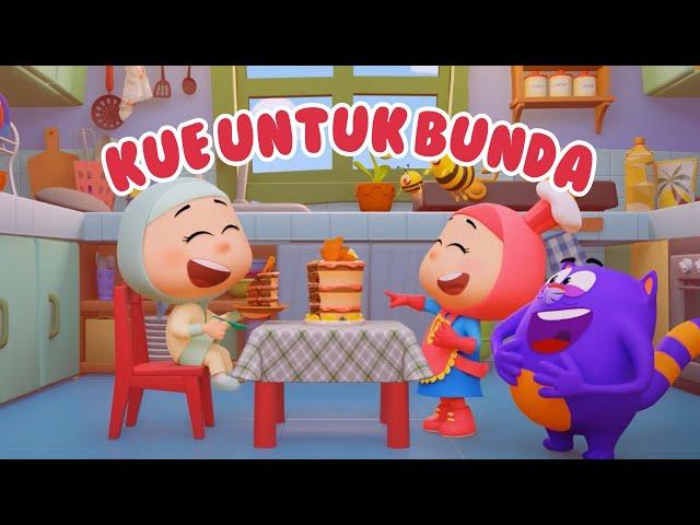 SI BULAN KOKI SUPER: KUE UNTUK BUNDA | KARTUN & LAGU ANAK | BAHASA INDONESIA