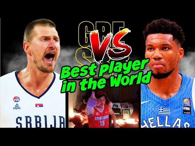 Reacting to Serbia (Nikola Jokic) vs Greece (Giannis Antetokounmpo) | Greece Vs Serbia Reaction