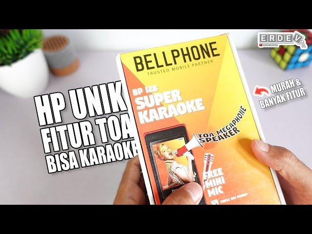 BELI HP UNIK YANG BISA JADI TOA, BUAT KARAOKE & SPEAKER MENGGELEGAR! - Bellphone BP128 Murah