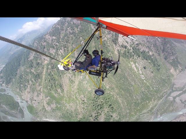 Adventure flight with Qazi Arsalan at Naran Valley