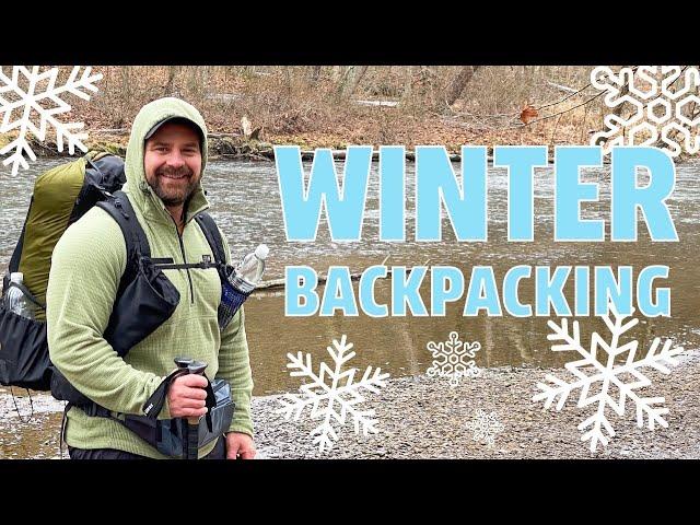 Winter Backpacking Mohican State Park, OH