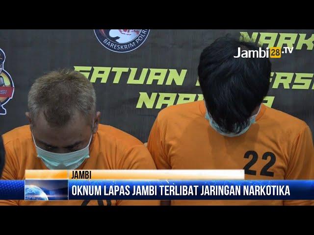 Terlibat Jaringan Narkotika Internasional, Oknum Lapas Jambi Digulung Polisi