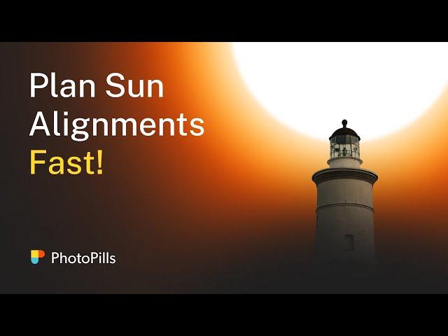 Sun Photography with Buildings | Step by Step Planning Tutorial