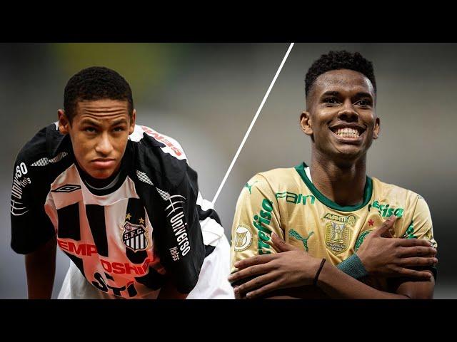 17 Year Old Neymar vs 17 Year Old Estevão Willian | Who was the Best Talent at this Age ? 