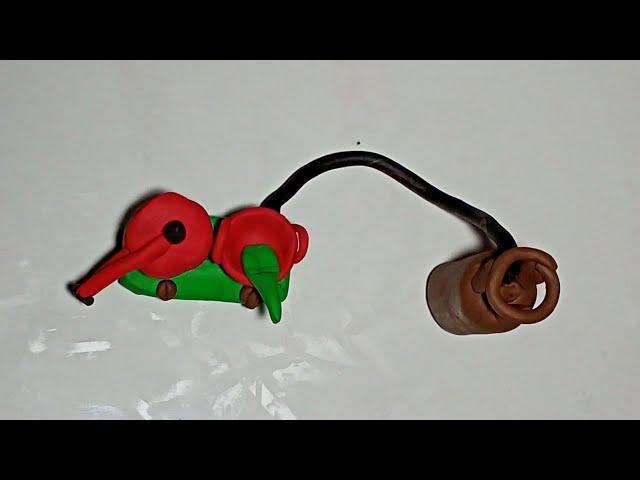 Polymer clay toy. Oven cooker Gas cylinder @CREATIVE PK4U #polymerclay