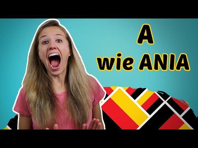 GERMAN PRONUNCIATION 1: The German Alphabet 