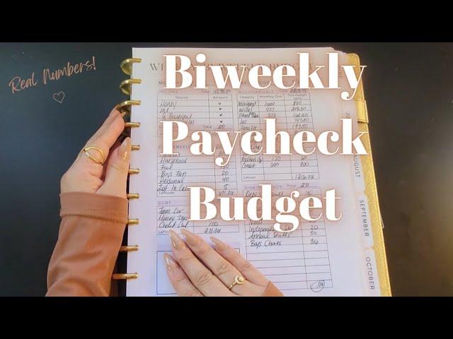 BIWEEKLY BUDGET WITH ME | HOW TO USE MY FREE PRINTABLE | DEBT FREE JOURNEY QUEDEMA