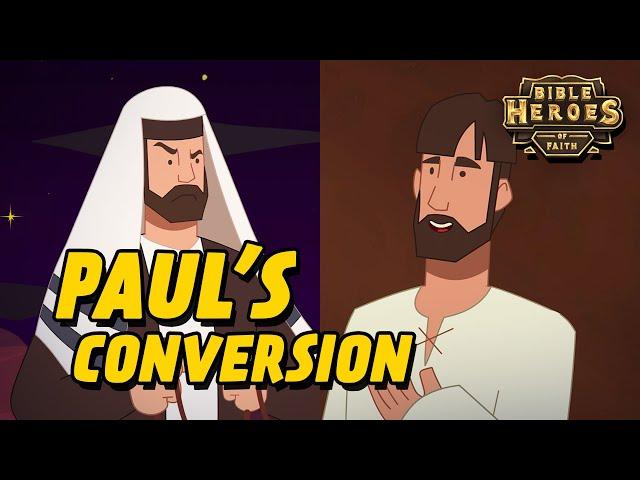 Paul's Conversion | Animated Bible Story for Kids | Bible Heroes of Faith [Episode 9]