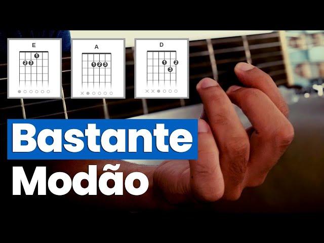 Aprenda a Tocar 5 Músicas de Sertanejo Modão No Violão Com Apenas 3 Acordes e 1 Batida (MUITO FÁCIL)