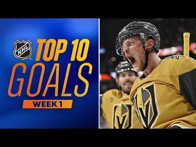 Who's No. 1? | Top 10 Goals from Week 1 | 2023-24 NHL Season