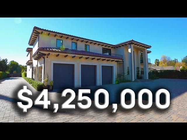 INSIDE a $4,250,000 Woodland Hills MANSION that has EVERYTHING!