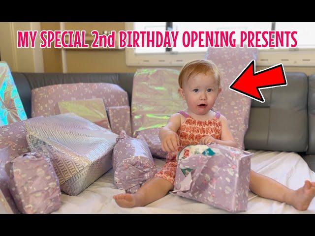 MILAS 2nd BIRTHDAY MORNING SURPRISING HER WITH PRESENTS!