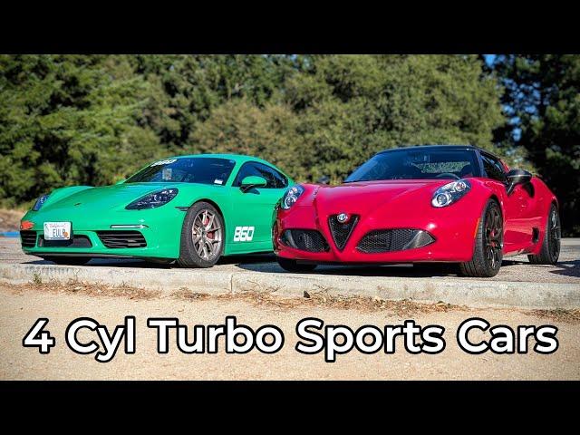 2016 Alfa Romeo 4C vs 2021 Porsche 718 Cayman S - Head to Head Review!