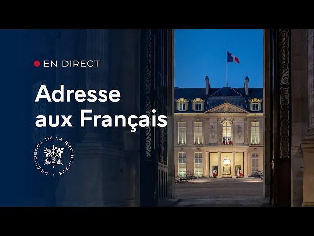 Adresse aux Français.