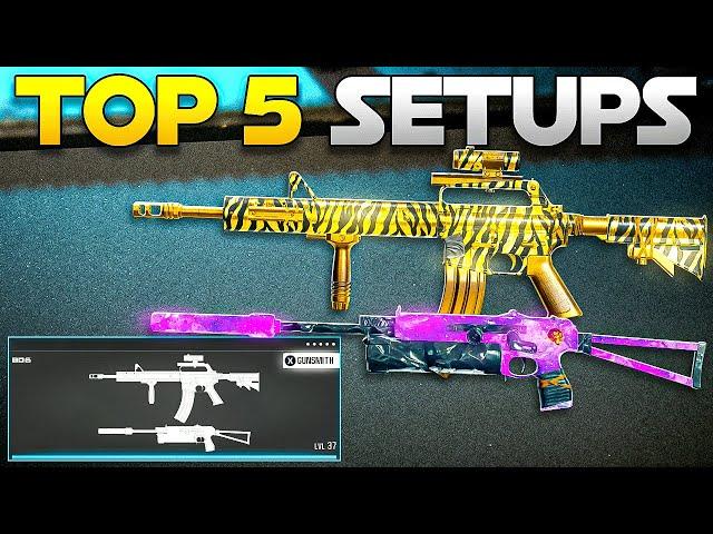 *NEW* TOP 5 META LOADOUTS AFTER UPDATE! (Warzone Meta Loadouts) BO6