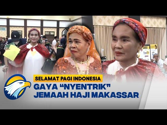 Gaya "Nyentrik" Jemaah Haji Makassar