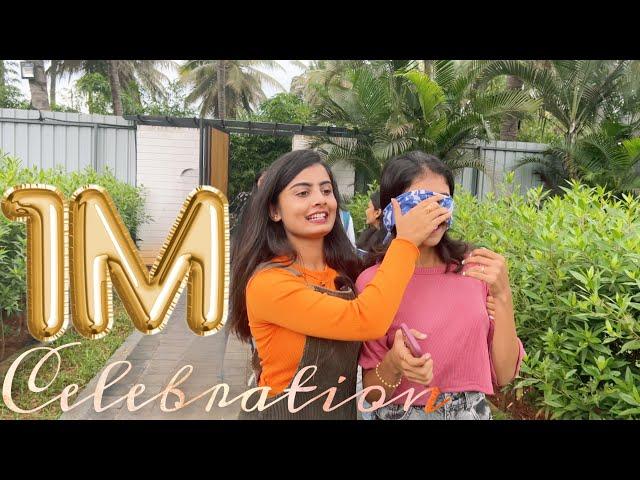 Grand Celebration - 1Million On Instagram @nikhilnisha2113 
